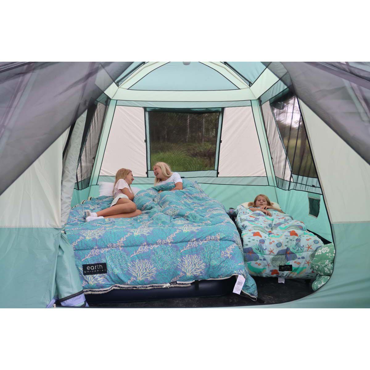 earth by Wanderer&reg; Coral Cotton 5.2&deg;C Sleeping Bag, , bcf_hi-res