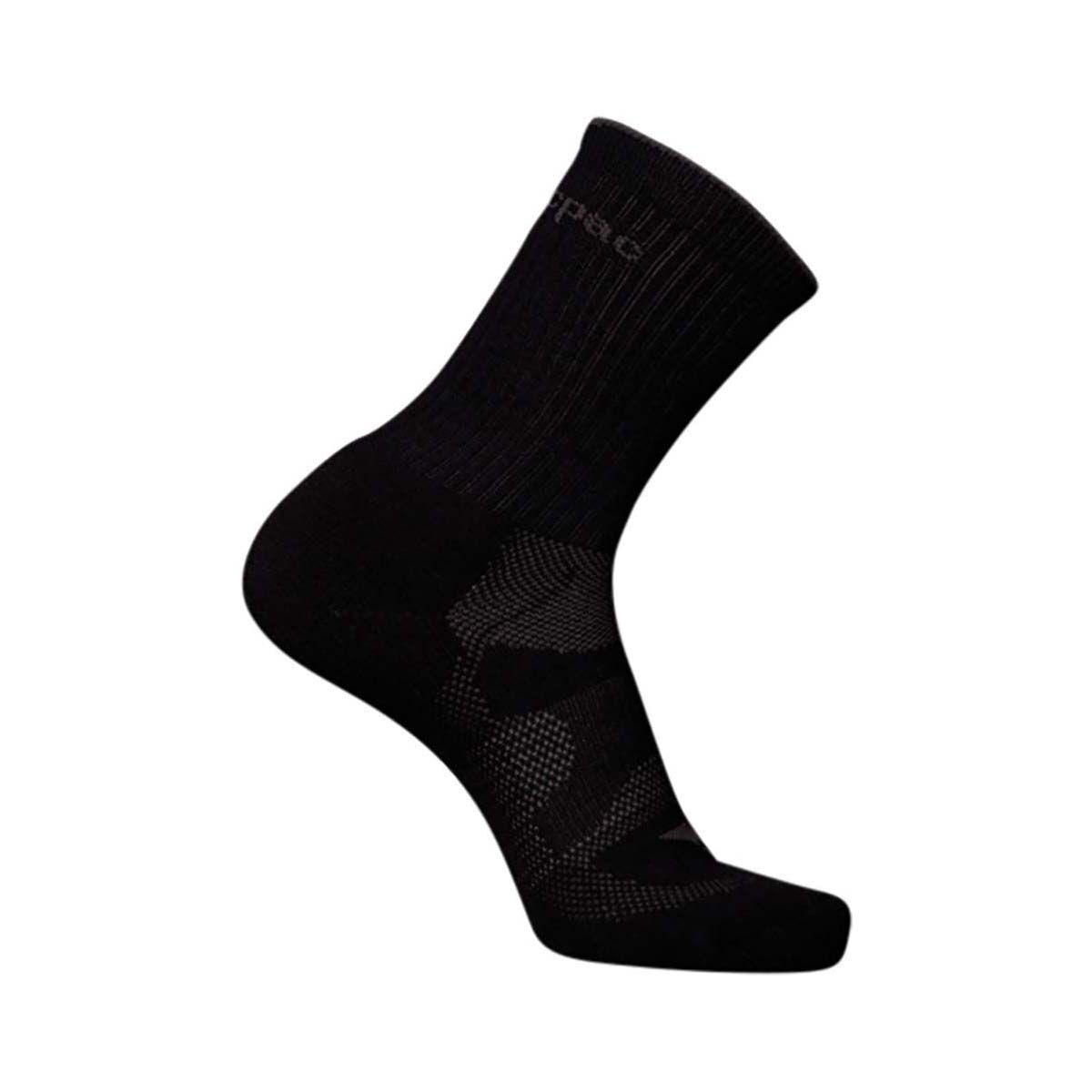 Macpac Merino Crew Socks Black S, Black, bcf_hi-res