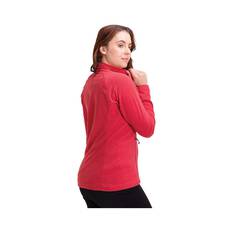 Macpac Women's Tui Polartec® Micro Fleece® Jacket, Cardinal Red, bcf_hi-res