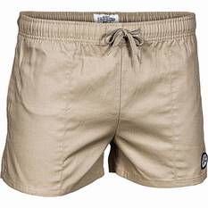 Tide Apparel Men's Yabbies Shorts, Khaki, bcf_hi-res