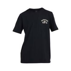 Quiksilver Youth Peace Out Short Sleeve Tee Black 8, Black, bcf_hi-res