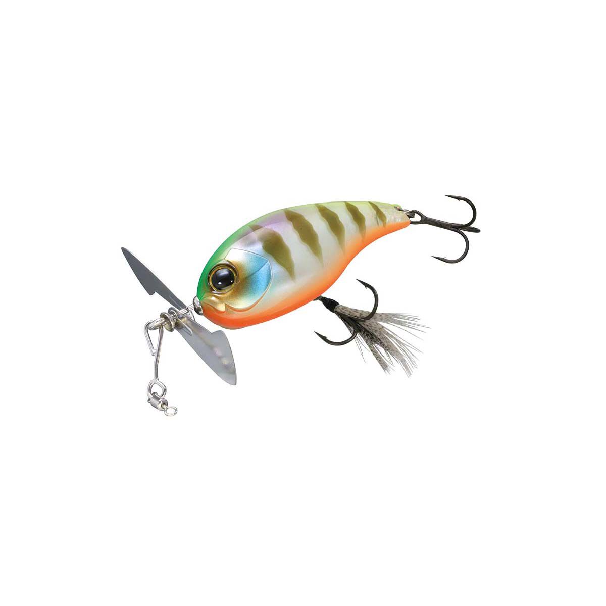 Jackall Chopcut Surface Lure 65mm Chartreuse Black Bluegill, Chartreuse Black Bluegill, bcf_hi-res
