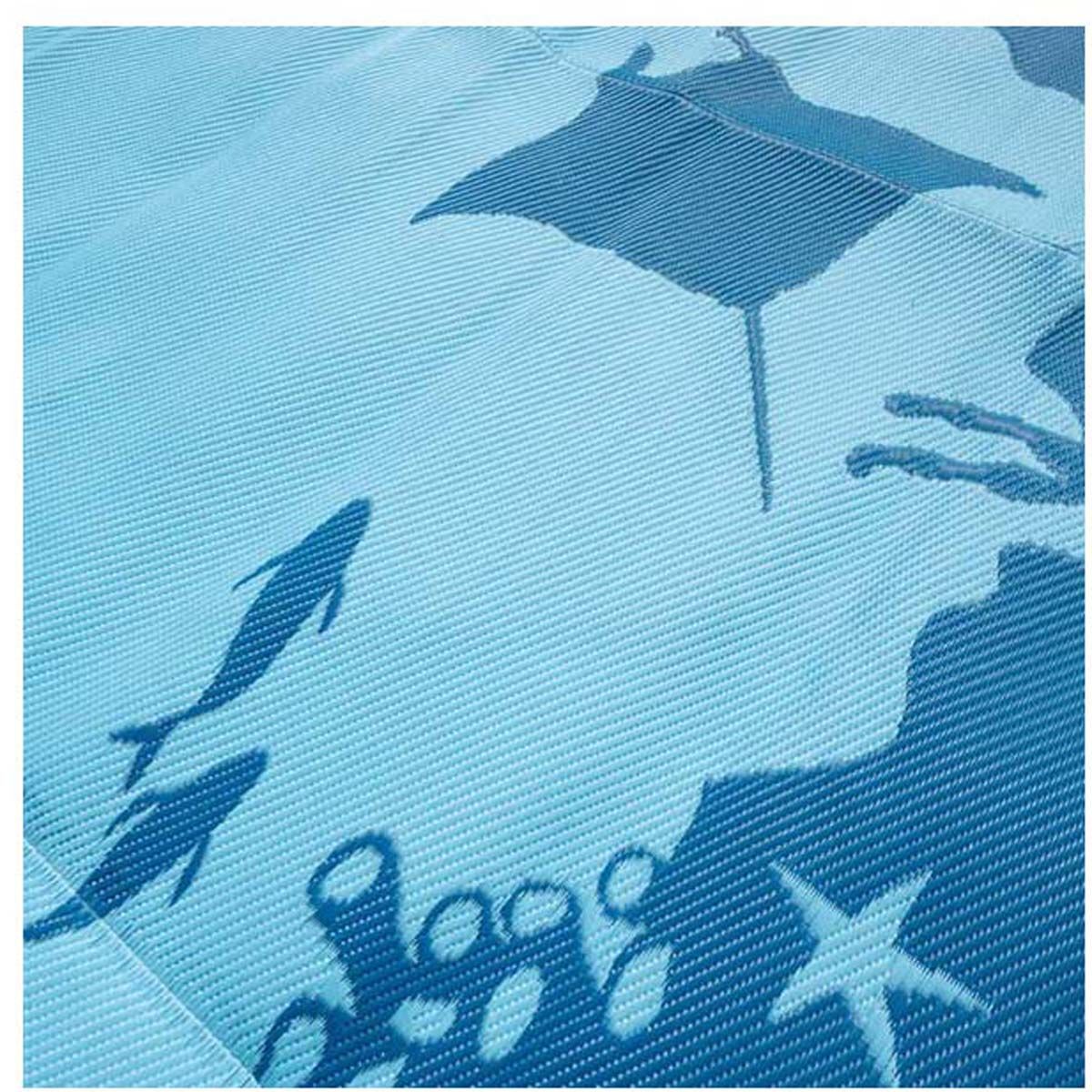 Affordable Camping Mats Round Outdoor Mat 3m Coral Reef with Hole, , bcf_hi-res