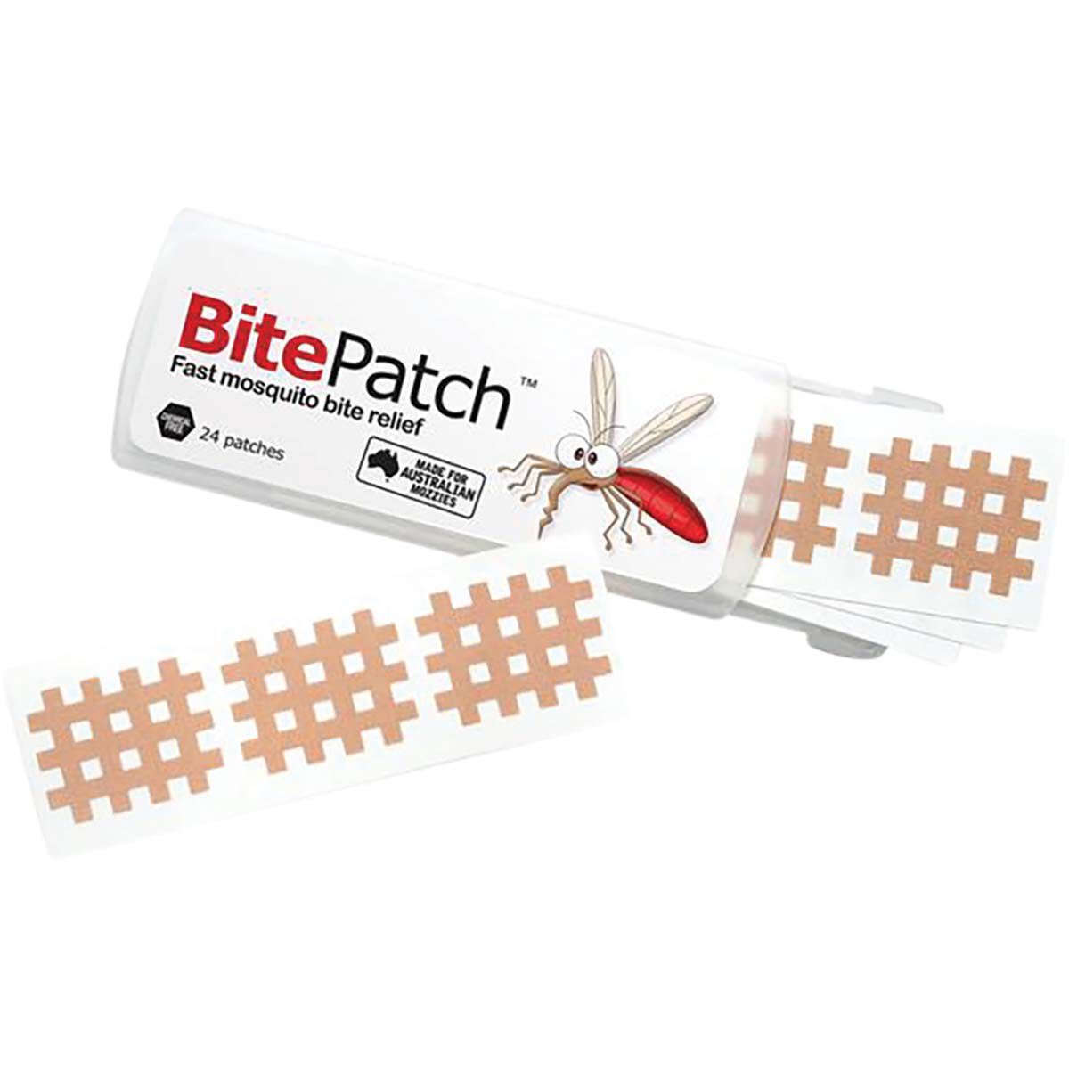 BitePatch Insect Relief Patches 24 Pack Skin Colour, , bcf_hi-res