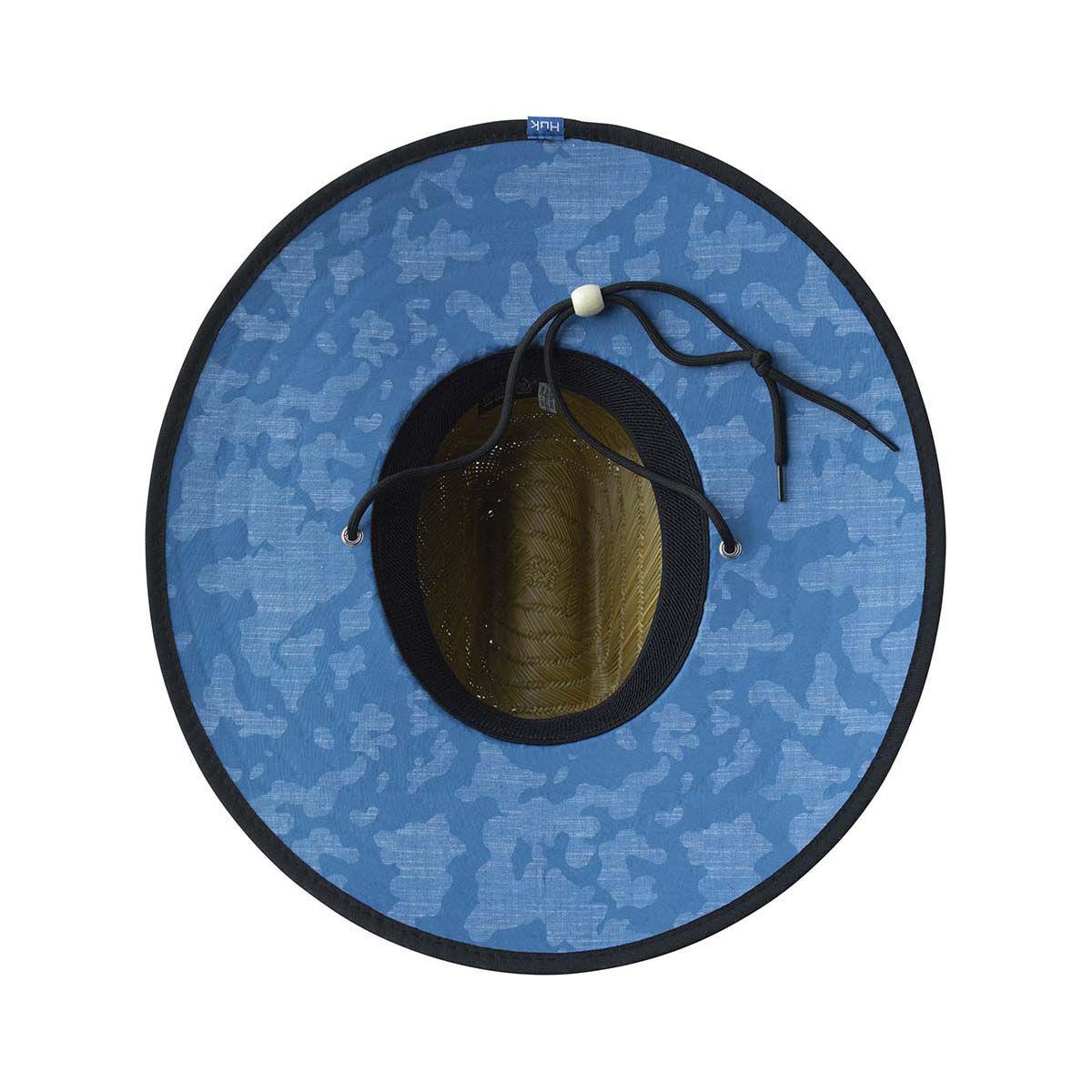 Huk Unisex Straw Hat Titanium Blue, Titanium Blue, bcf_hi-res