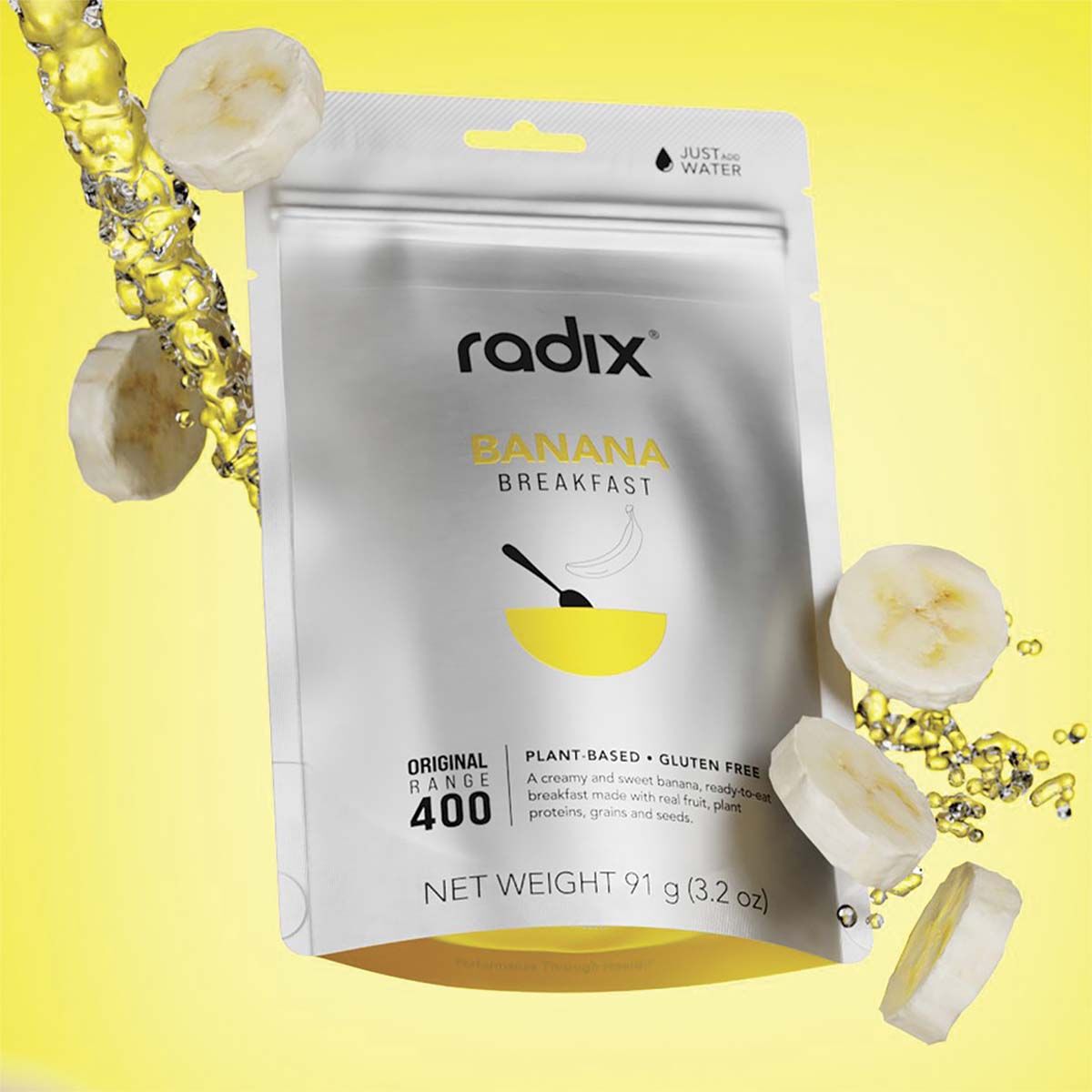 Radix Nutrition Freeze Dried Banana Original 400kcal, , bcf_hi-res