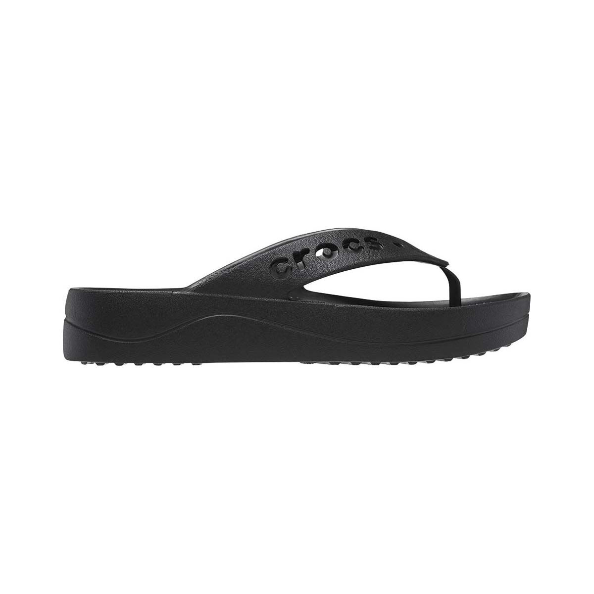 Crocs Women s Baya Platform Thongs Black