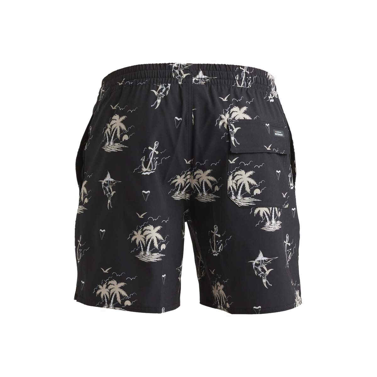 Quiksilver Men&rsquo;s Horizon Haze Volley Shorts, Black, bcf_hi-res