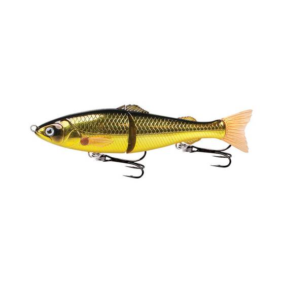 Fishcraft Dr Glide Glidebait Hard Body Lure 127mm Black and Gold, Black and Gold, bcf_hi-res
