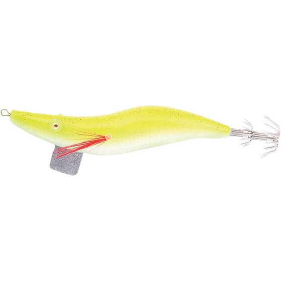Neptune Smoothie Squid Jig Lure 3.5 Yellow, Yellow, bcf_hi-res