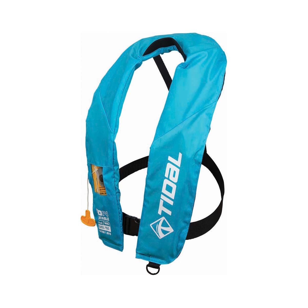 Tidal Manual Inflatable PFD 150N Blue, Blue, bcf_hi-res