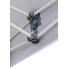 OZtrail Deluxe Commercial Gazebo 3x3m White, , bcf_hi-res