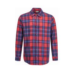 OUTRAK Unisex Flannel Shirt Red Check S, Red Check, bcf_hi-res