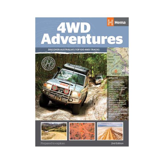 Hema 4wd Adventures 2nd Edition Reference Book Bcf