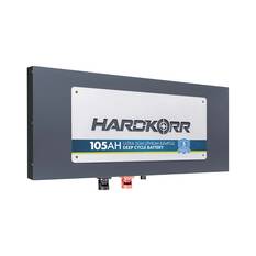 HardKorr 105Ah Lithium Lifepo4 Slimline Deep Cycle Battery with Bluetooth, , bcf_hi-res