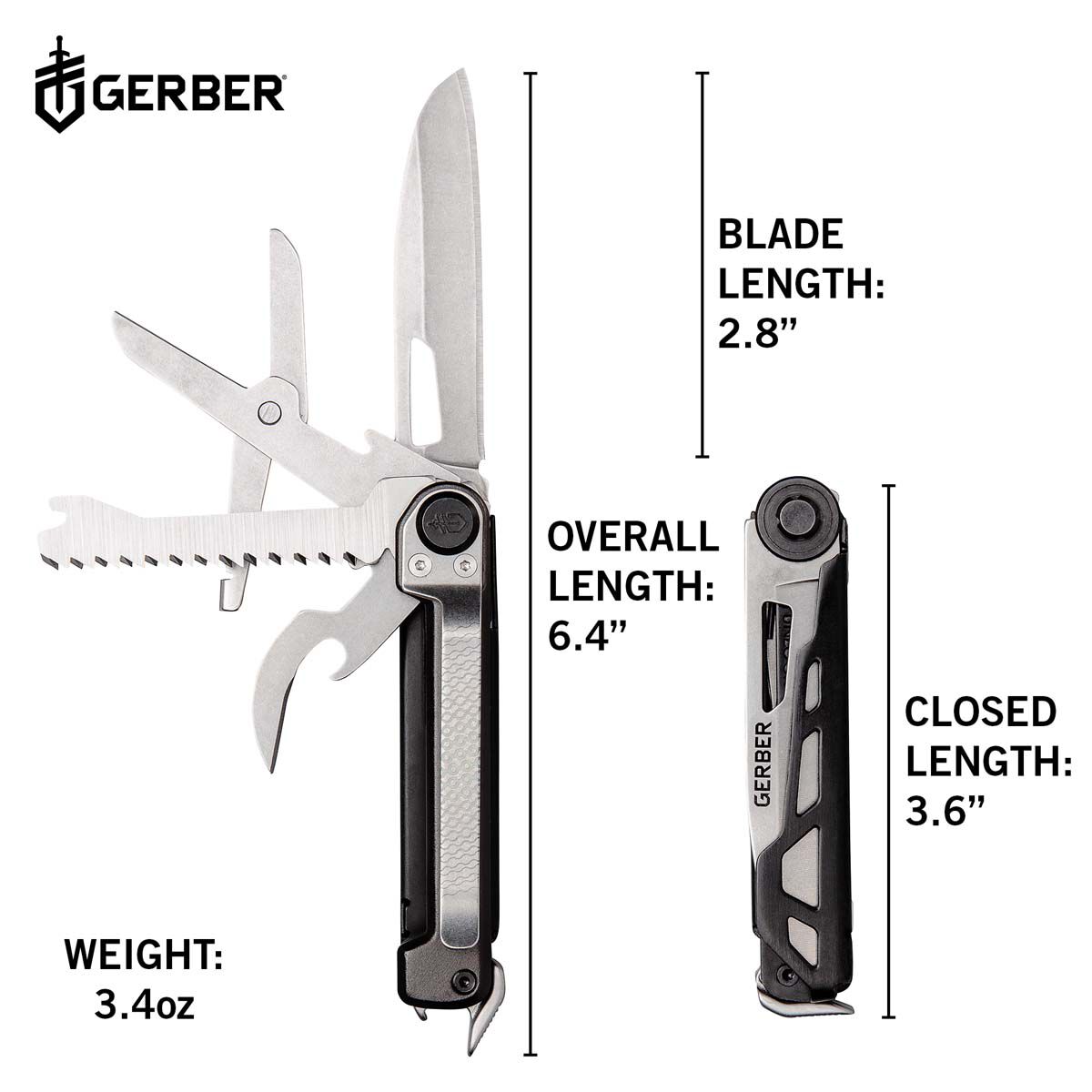 Gerber Armbar Scout Onyx Multi-Tool, , bcf_hi-res