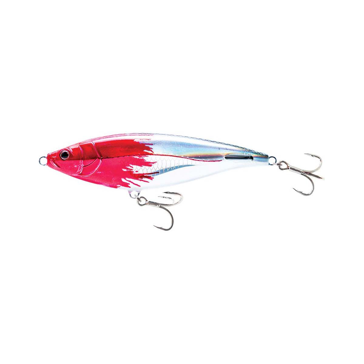 Nomad Madscad Sinking Stickbait Lure 95mm Fireball Red Head, Fireball Red Head, bcf_hi-res