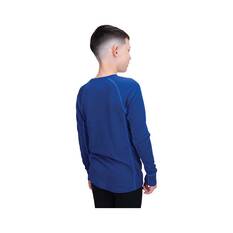 Macpac Kids' Geothermal Long Sleeve Top, Sodalite Blue, bcf_hi-res