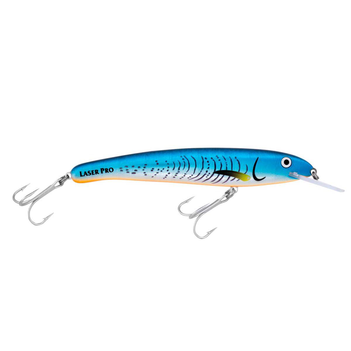Halco Laser Pro X Deep Diver Hard Body Lure 190mm Blue Fluoro, Blue Fluoro, bcf_hi-res