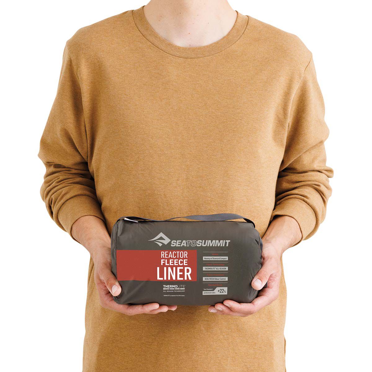 Sea to Summit Reactor Fleece Sleeping Bag Liner, , bcf_hi-res