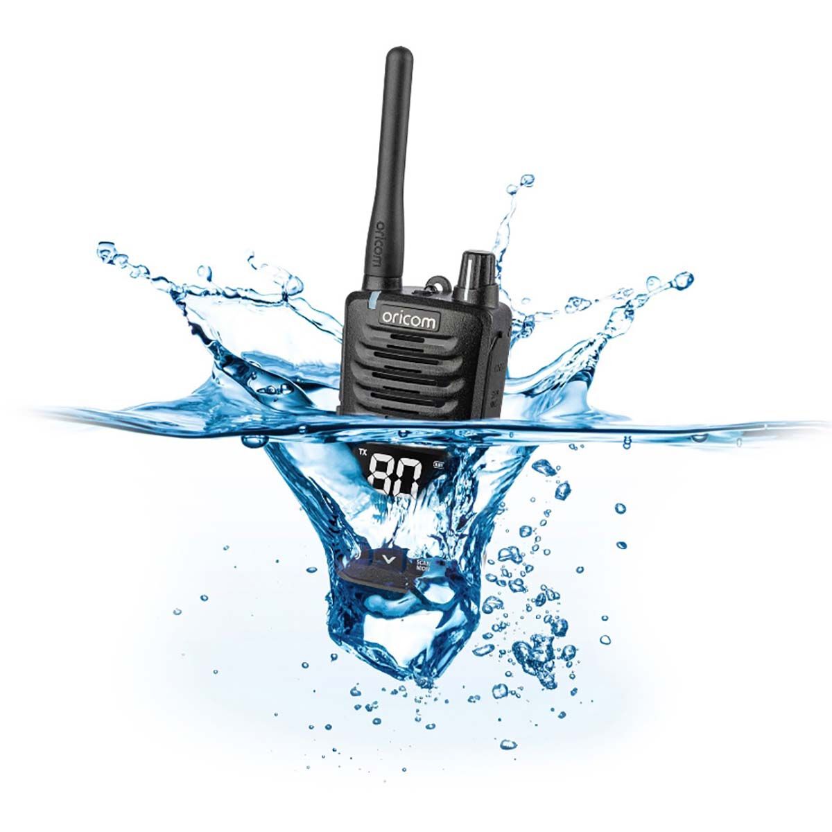 Oricom UHF2600 2W Waterproof Handheld UHF Radio, , bcf_hi-res