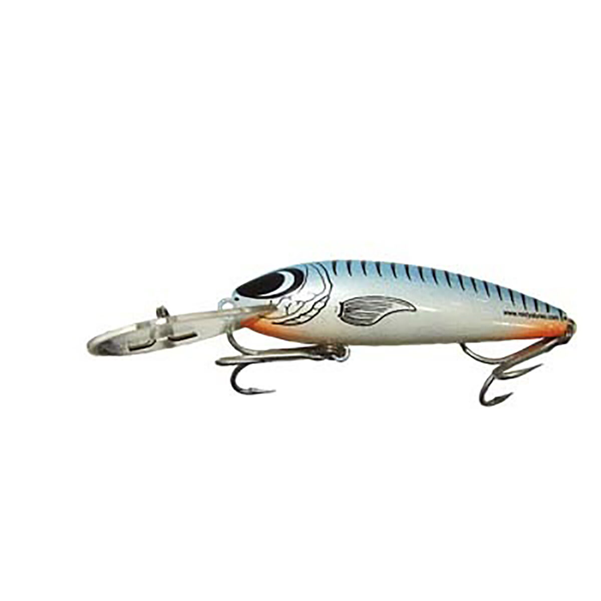Reidy's Taipan Deep Hard Body Lure 90mm Grey Ghost, Grey Ghost, bcf_hi-res