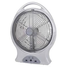 Wanderer Oscillating Rechargeable Fan 12in, , bcf_hi-res