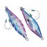 Blue Pink Silver