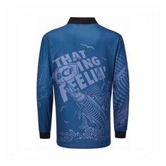 BCF Men’s Skeleton Fishing Shirt, Navy, bcf_hi-res