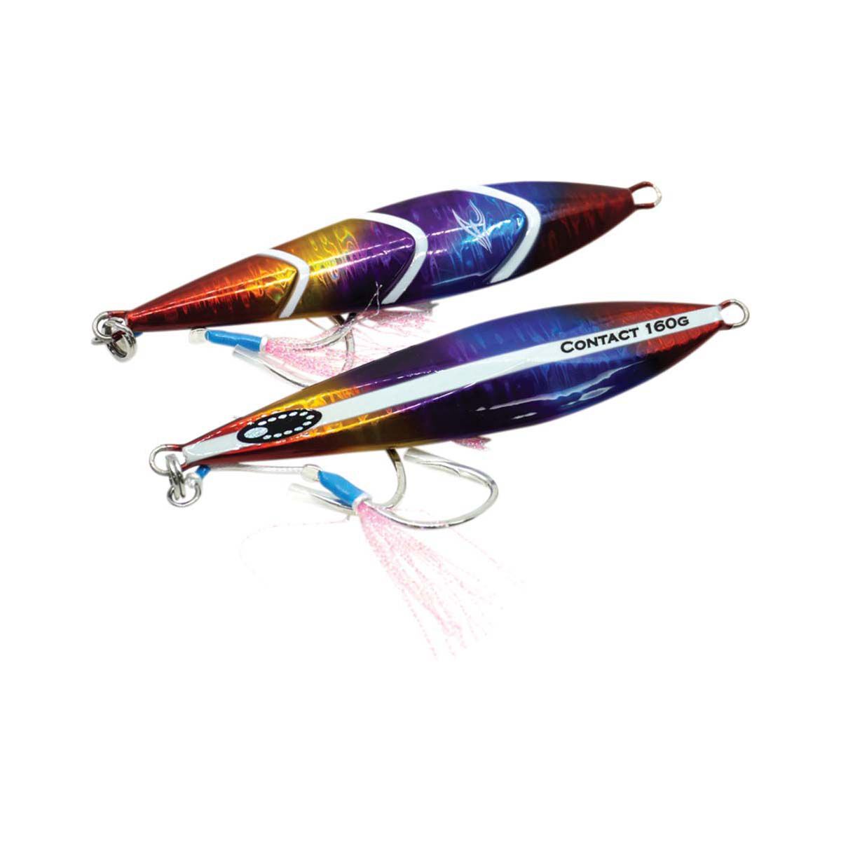 Ocean's Legacy Hybrid Contact Jig Lure 200g Rainbow, Rainbow, bcf_hi-res