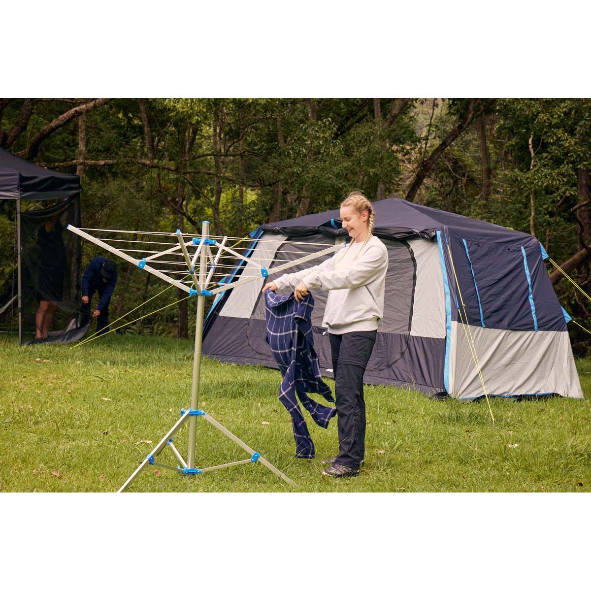 Wanderer Folding Campsite Clothesline, , bcf_hi-res