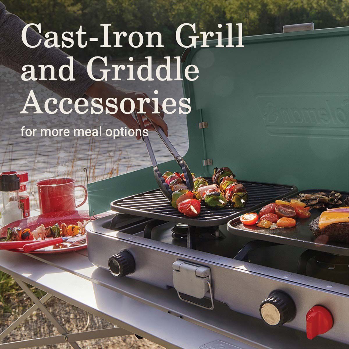 Coleman Cascade 3-in-1 Two Burner Stove, , bcf_hi-res