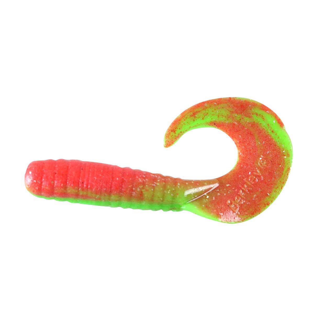 Berkley Jig Grub Soft Plastic Lure 4in Nuclear Chicken, Nuclear Chicken, bcf_hi-res
