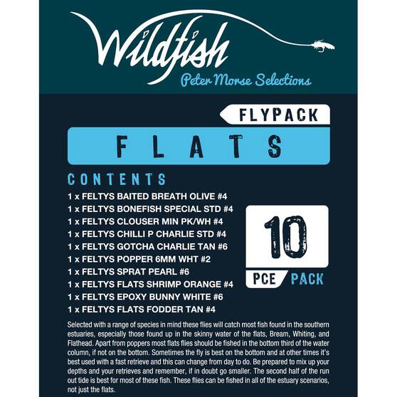 Wildfish Flats Saltwater Fly Pack, , bcf_hi-res