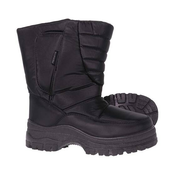 XTM Kids' Predator Snow Boots, Black, bcf_hi-res