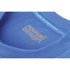 Nomad Women’s Fine Lines Short Sleeve Tee, Indigo, bcf_hi-res