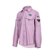 BCF Youth Long Sleeve Fishing Shirt Orchid 14, Orchid, bcf_hi-res