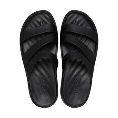 Crocs Women's Getaway Strappy Shoes, Black, bcf_hi-res