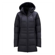 Macpac Women’s Aurora Hooded Down Coat V5 Black 6, Black, bcf_hi-res