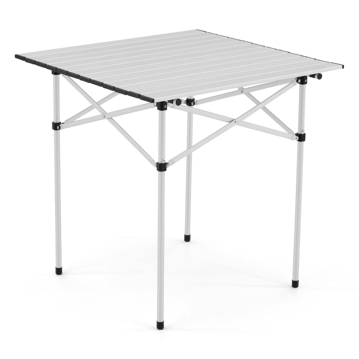 BCF Lightweight Aluminium Roll Up Camp Table, , bcf_hi-res