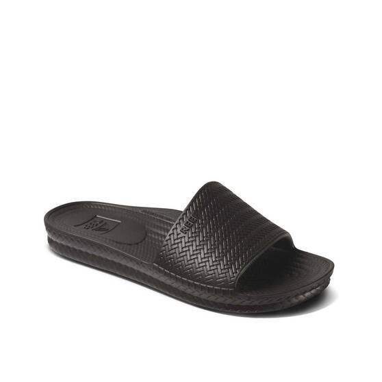 REEF Women’s Water Scout Slides, Black, bcf_hi-res