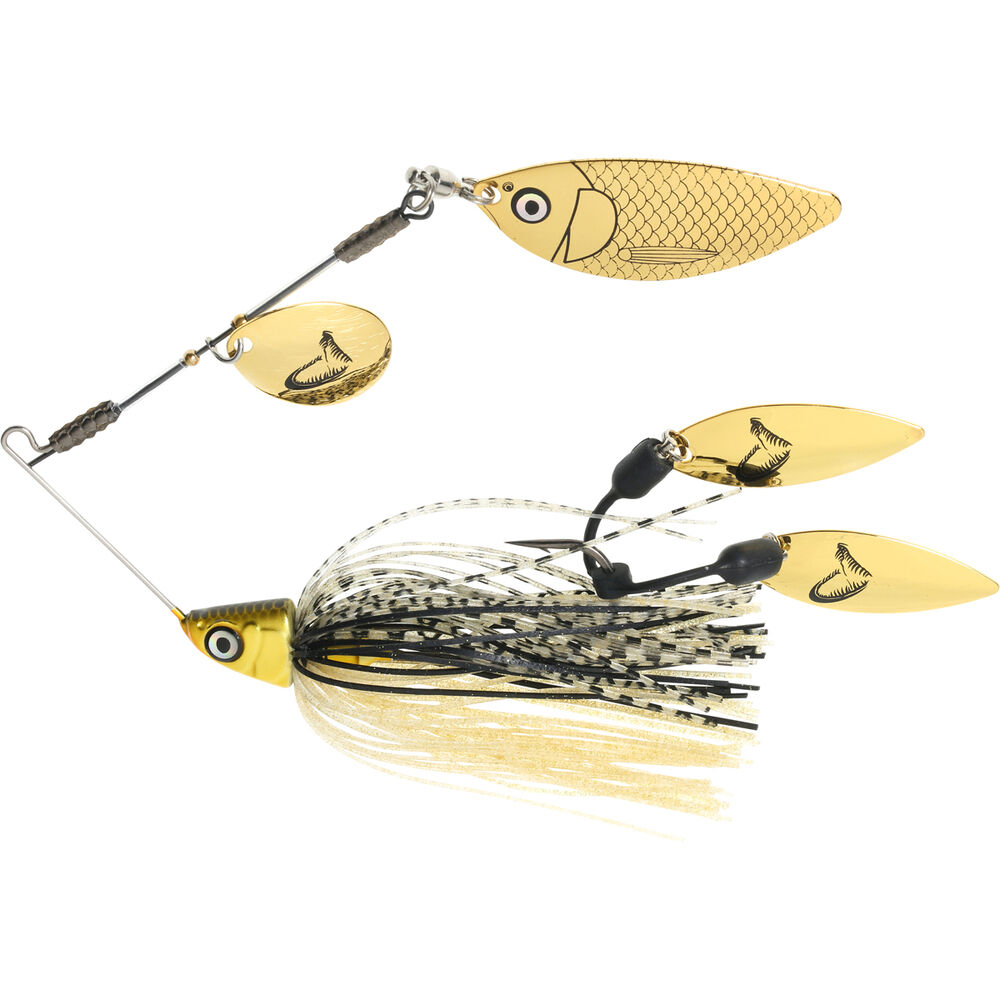 Savage TI Flex Spinner Bait Lure 17.5g Black / Gold BCF