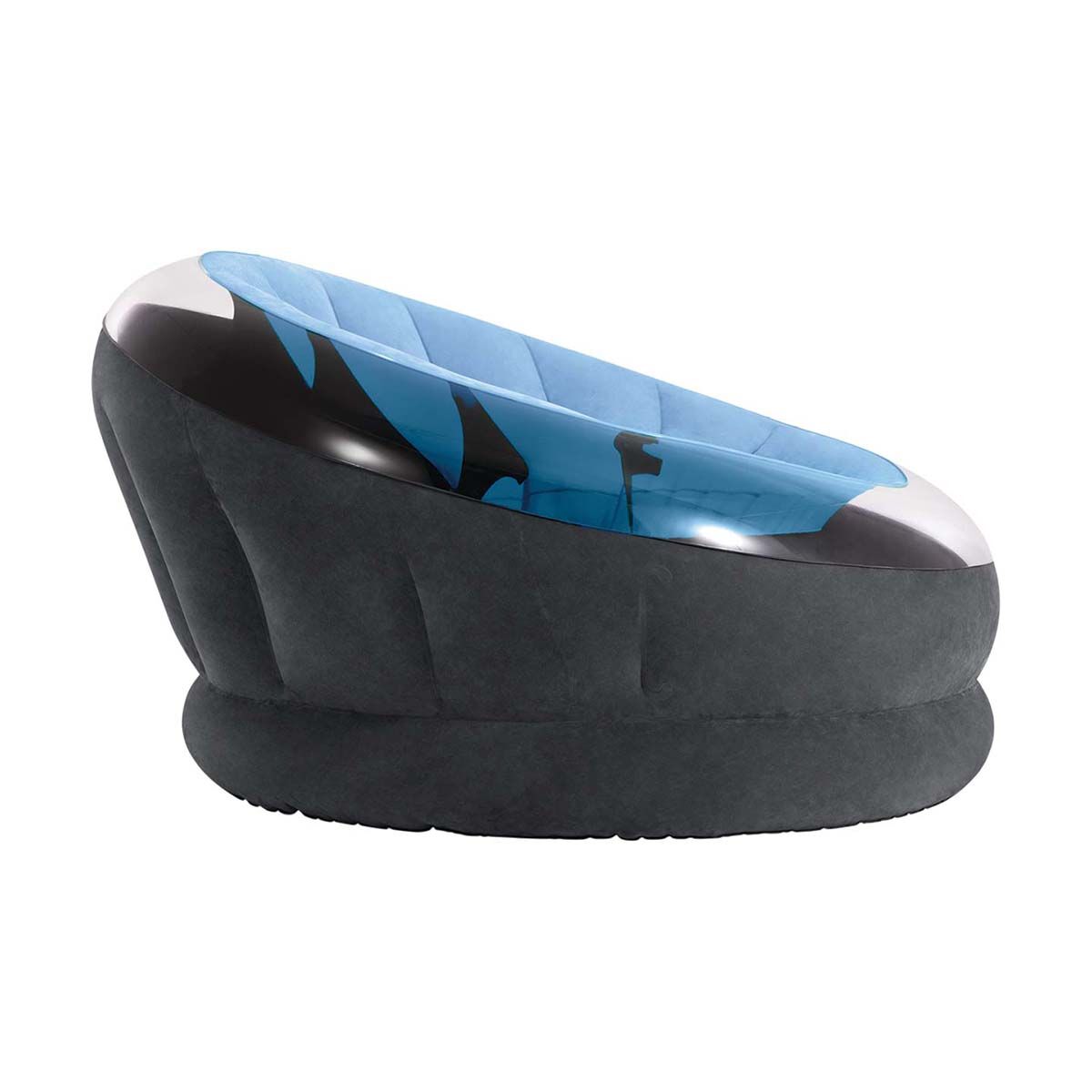 Intex Inflatable Empire Blue Chair, , bcf_hi-res