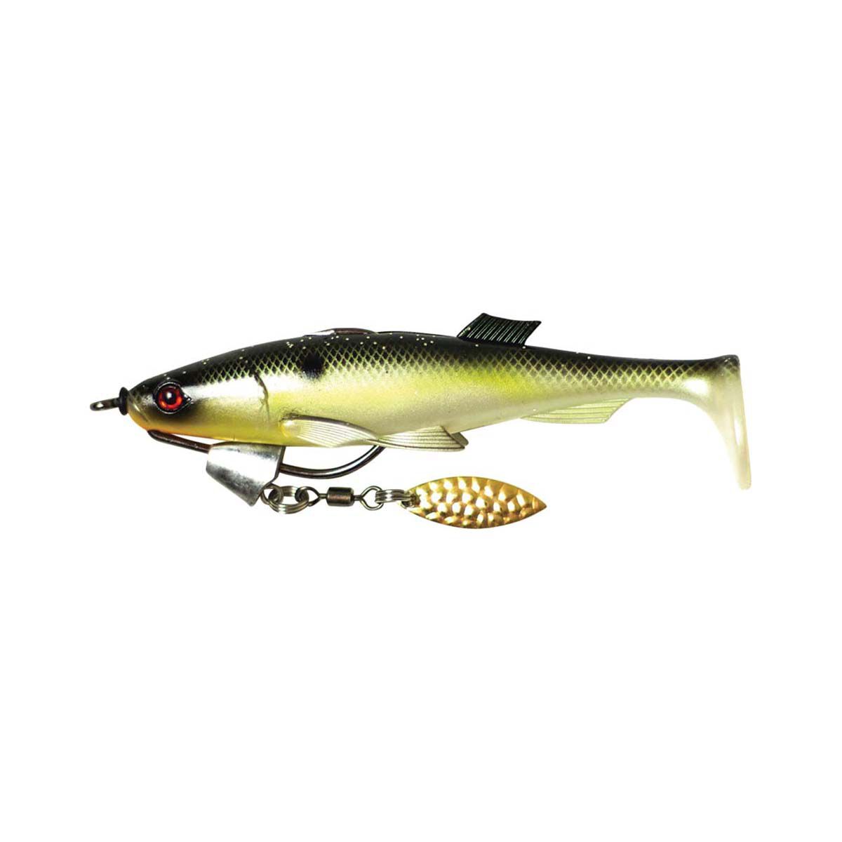 Raptor Kamikaze Soft Plastic Lure 2pk 5in Gray Pearl, Gray Pearl, bcf_hi-res
