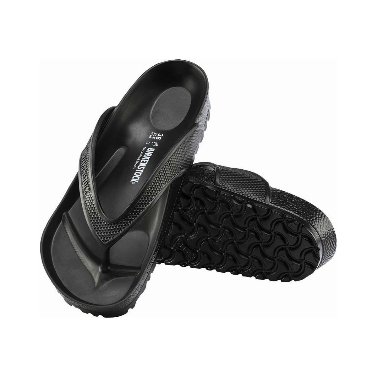 Birkenstock Unisex Honolulu EVA Thongs, Black, bcf_hi-res