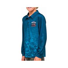 The Mad Hueys Youth Send It 4WD Fishing Shirt, Teal, bcf_hi-res
