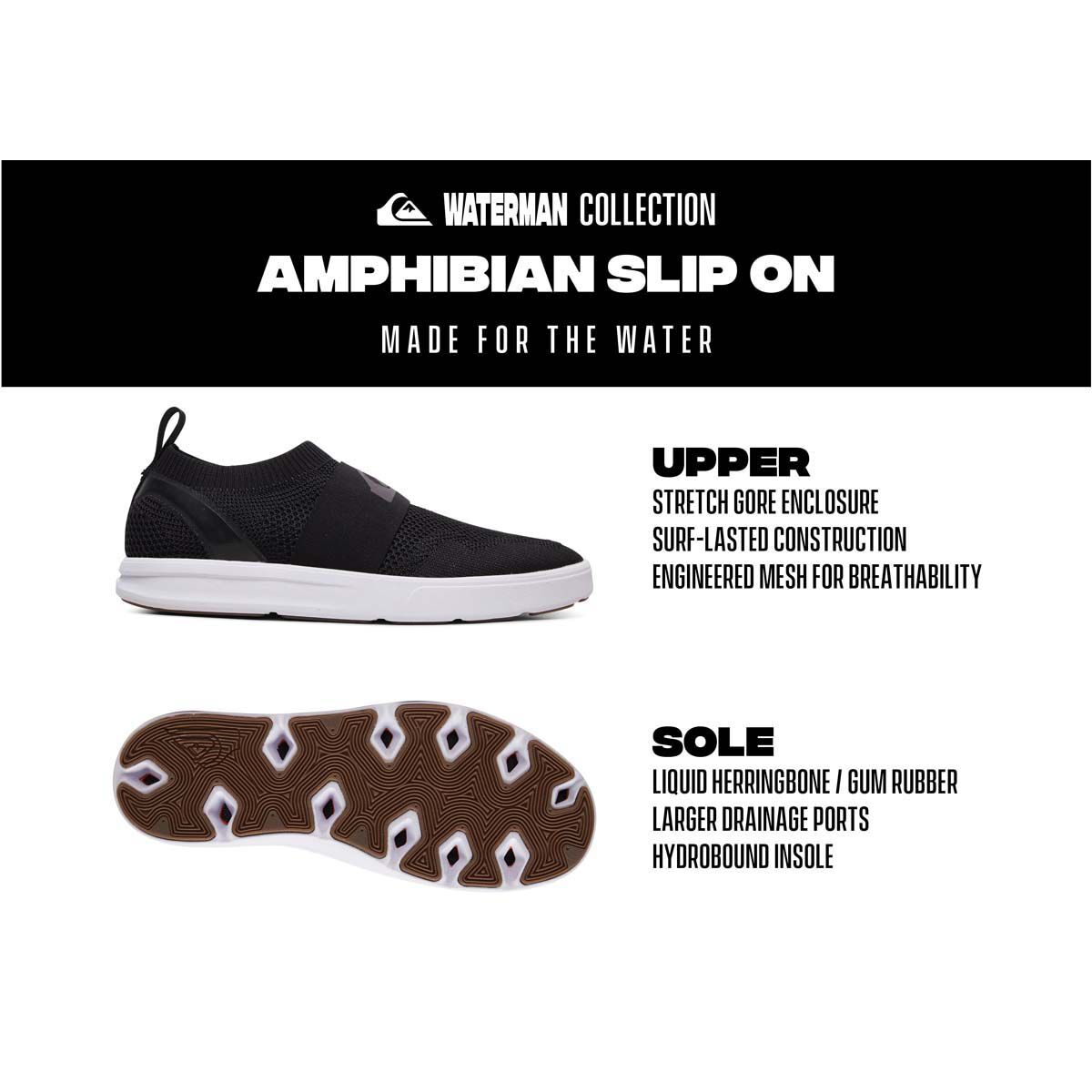 quiksilver slip on shoes