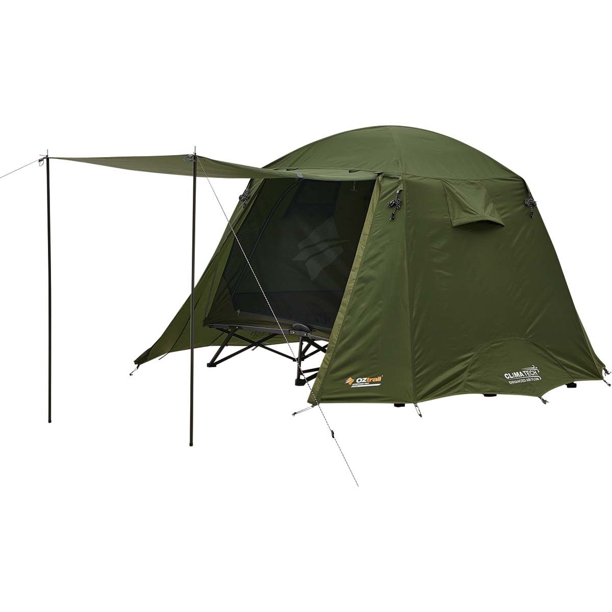 OZtrail Easy Fold Stretcher Tent 2 Person, , bcf_hi-res