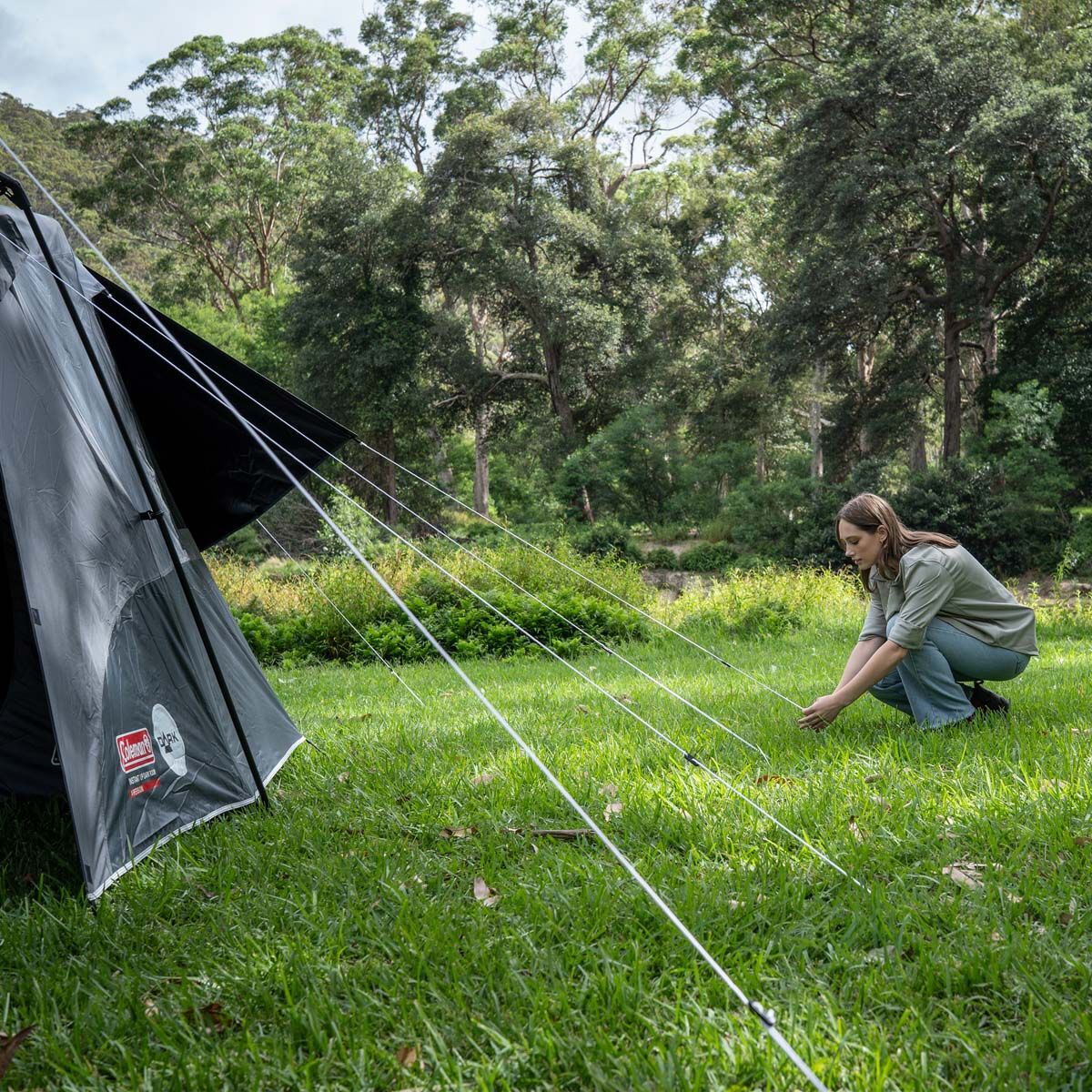 Coleman Darkroom Instant Tent 4 Person, , bcf_hi-res