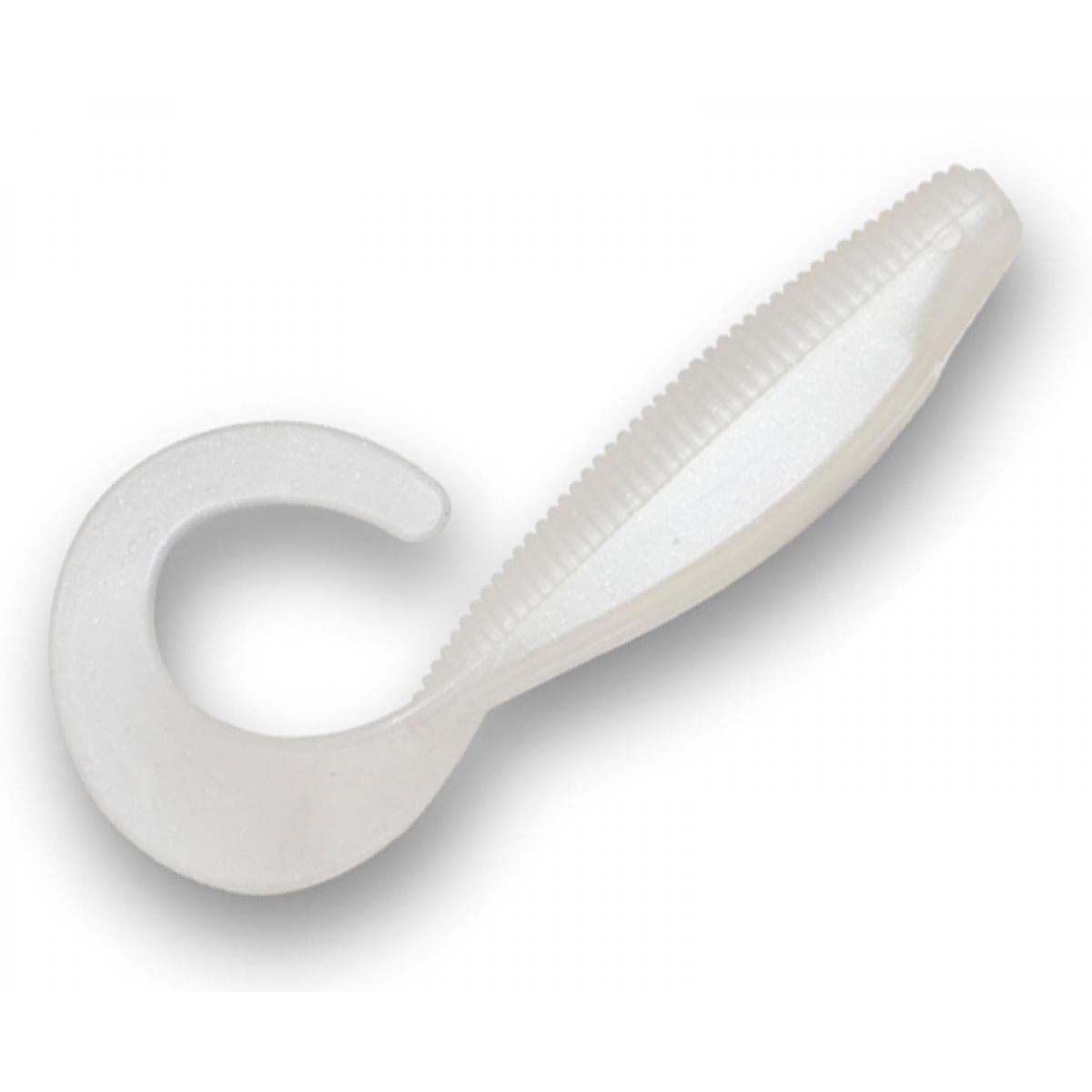 ZMan StreakZ CurltailZ Soft Plastic Lure 4in 5 Pack Pearl, Pearl, bcf_hi-res